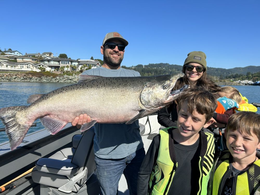 Gold Beach Salmon Fishing